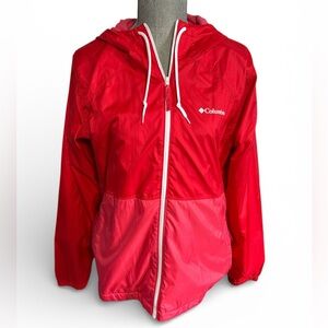 Columbia Vibrant Red Hooded Jacket